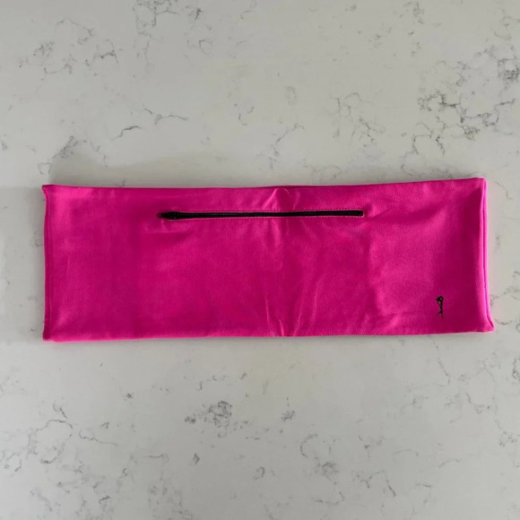 Hipssister Left Coast Sister Hip Pack Poly & Spandex Pink + Black Sz M/L NWOT - Picture 8 of 8